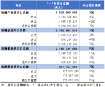 海關統計2024年1-5月國內印刷品、印刷裝備、印刷器材進出口動態